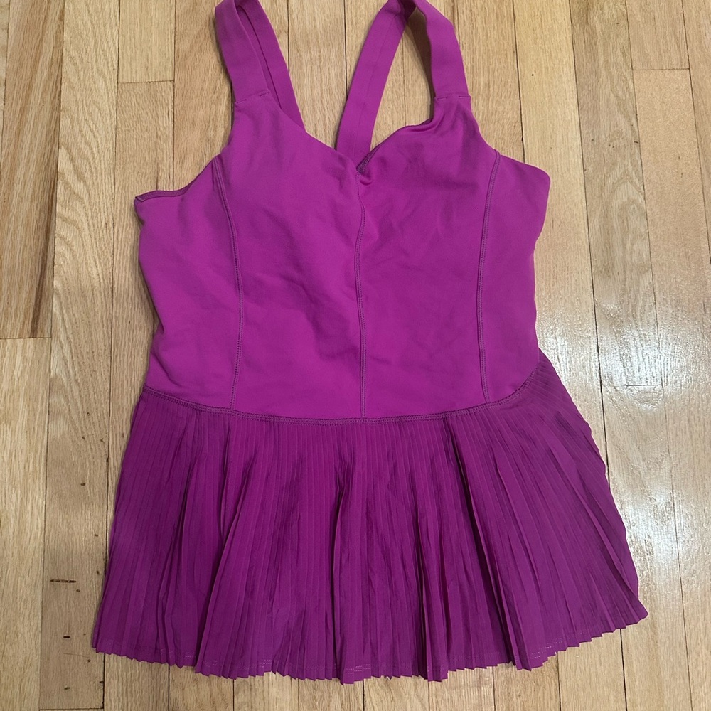 Magenta Sleeveless Lululemon Workout Top